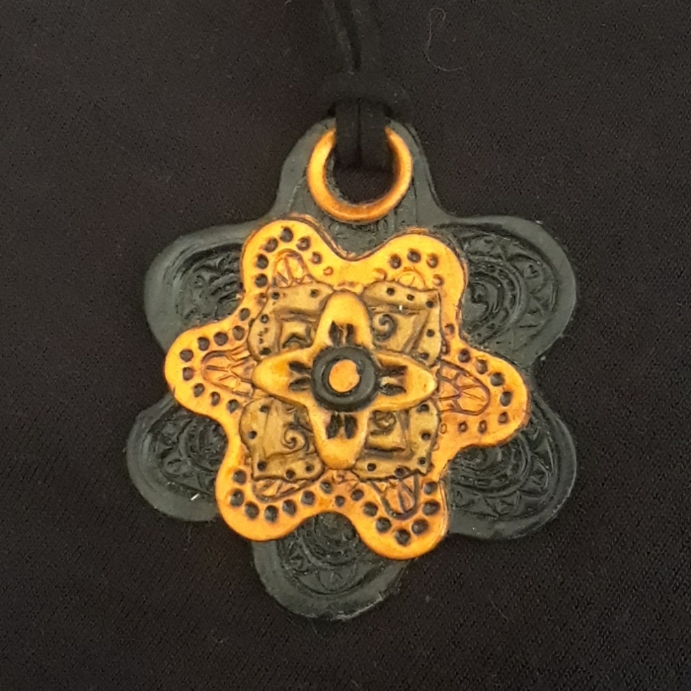 Handmade necklace, Mandala necklace